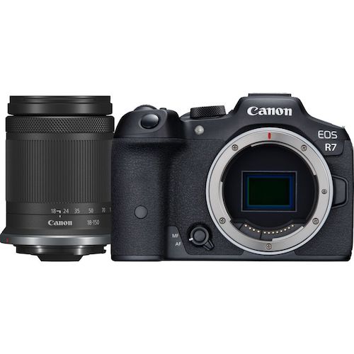 Canon EOS R7 Mirrorless Camera + RF-S 18-150mm F3.5-6.3 IS STM Lens + RF-S 10-18mm F4.5-6.3 IS STM Lens