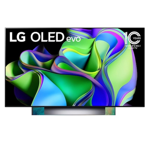 LG OLED65C36 65" OLED EVO panel smart Television with advanced Alpha 9 AI Processor