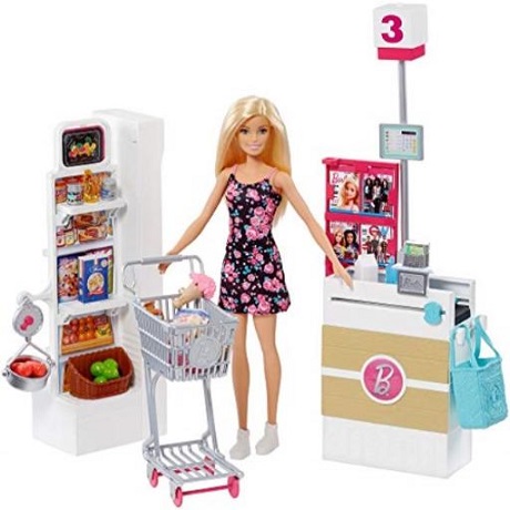 Barbie Supermarket Set Blonde